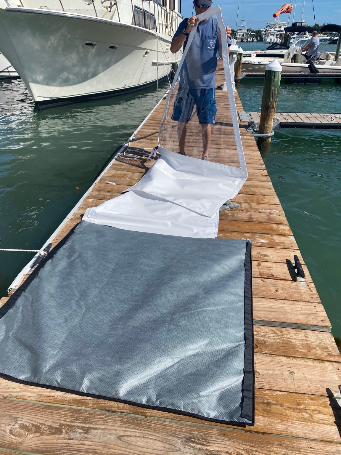 Testimonials CLEARSTOW Boat Curtain Storage Bag